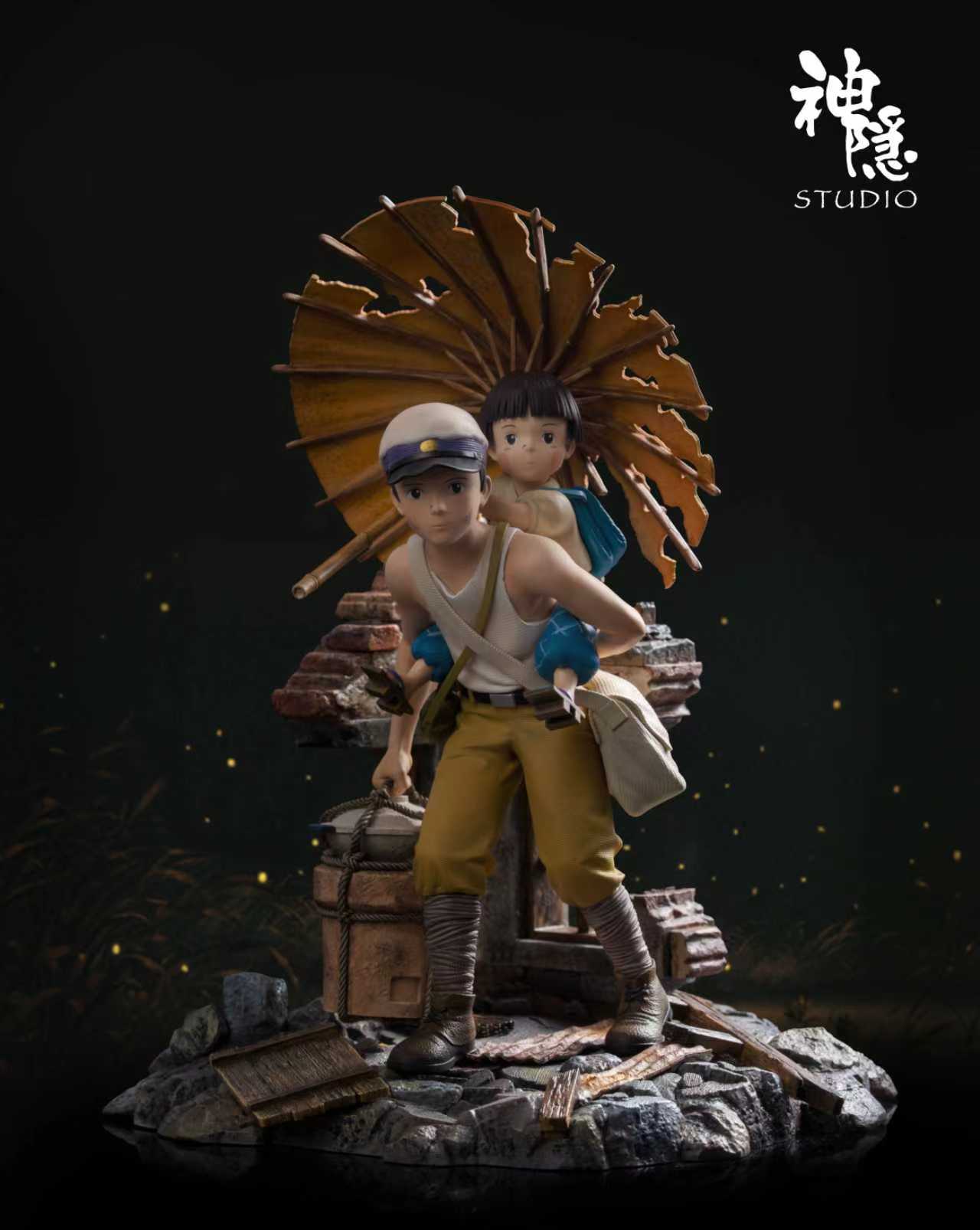 Grave of Fireflies ShenYin Studio Seita x Setsuko – ClubHouse Statues