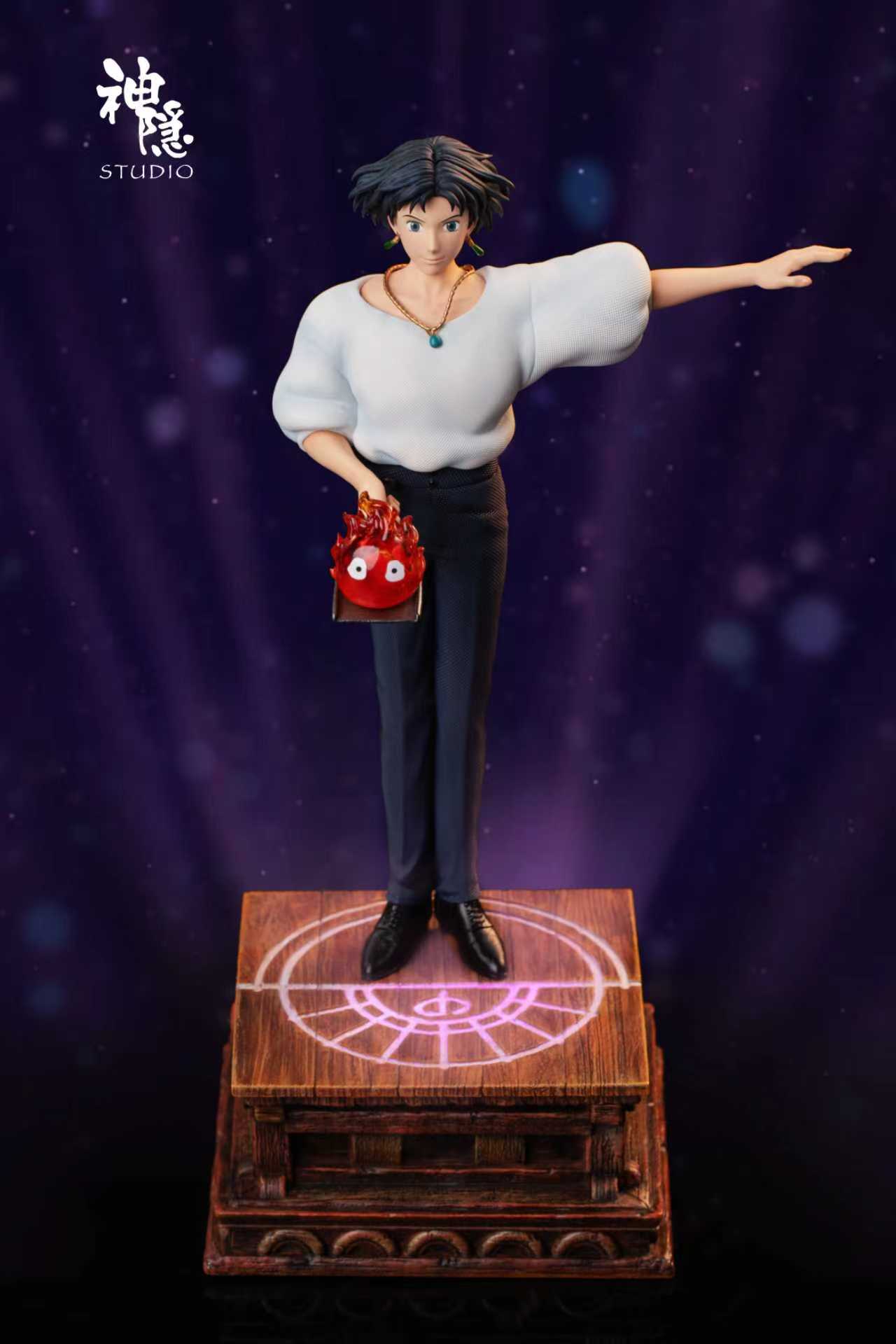 Howls Moving Castle ShenYin Studio Howl x Calcifer – ClubHouse Statues