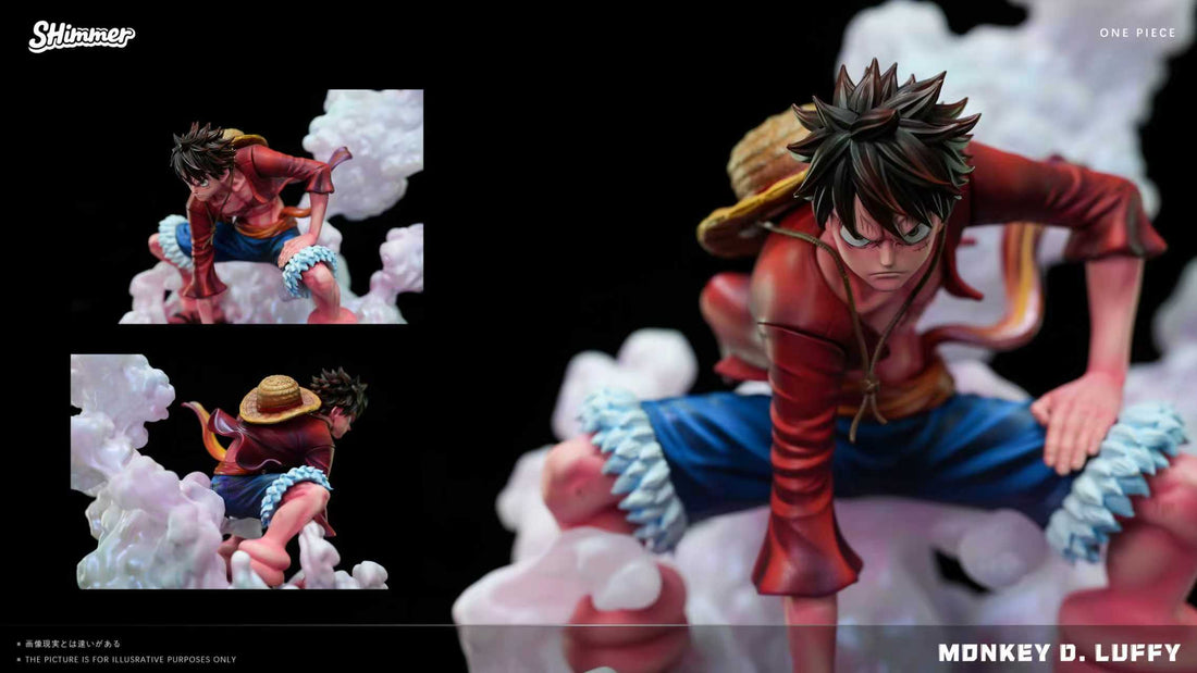 One Piece Shimmer Studio Straw Hat Luffy Resin Statue