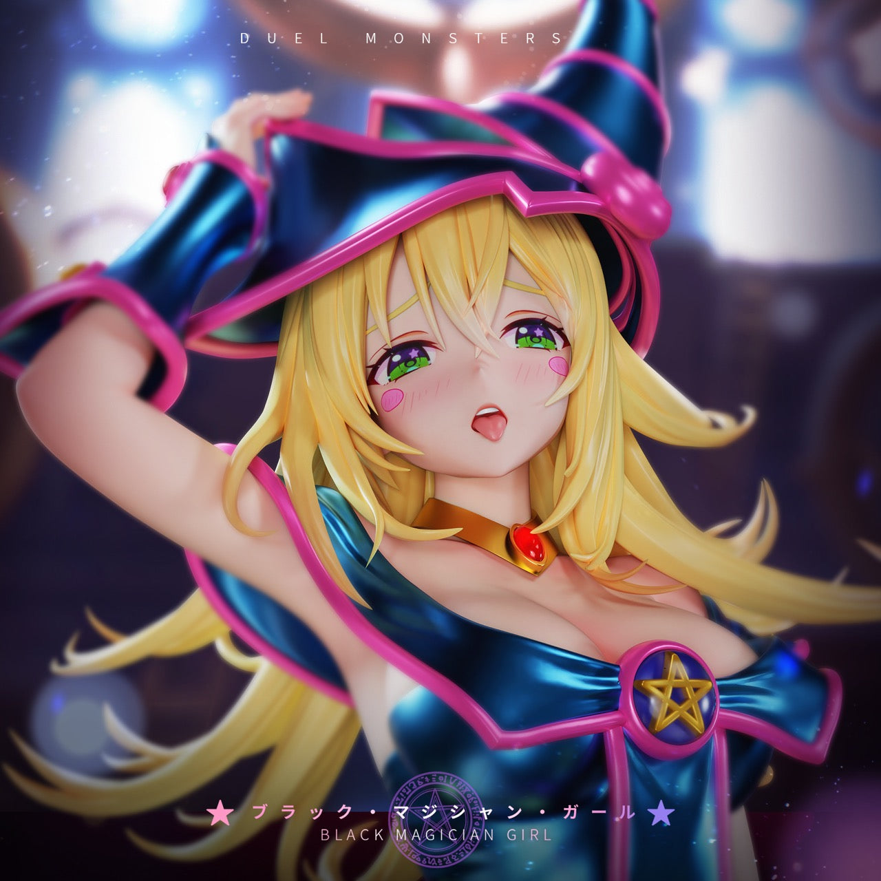 YuGiOh Sll Studio Dark Magician Girl – ClubHouse Statues