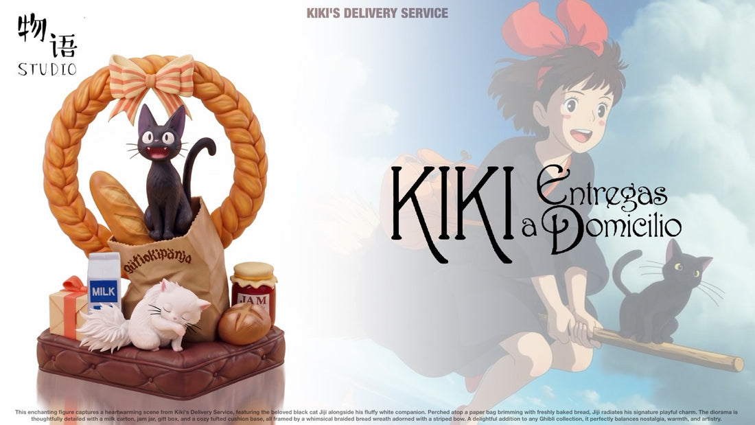 Kikis Delivery Service WuYu Studio Jiji x Lily cat