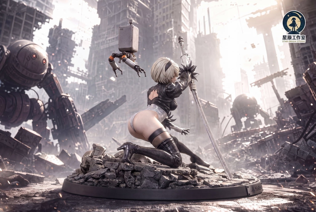Nier Automata Star Origin Studio NieR 2B Apocalyptic Warrior Maiden