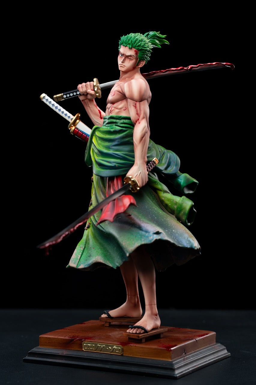 One Piece San Dao Liu Studio Ronin Zoro Resin Statue