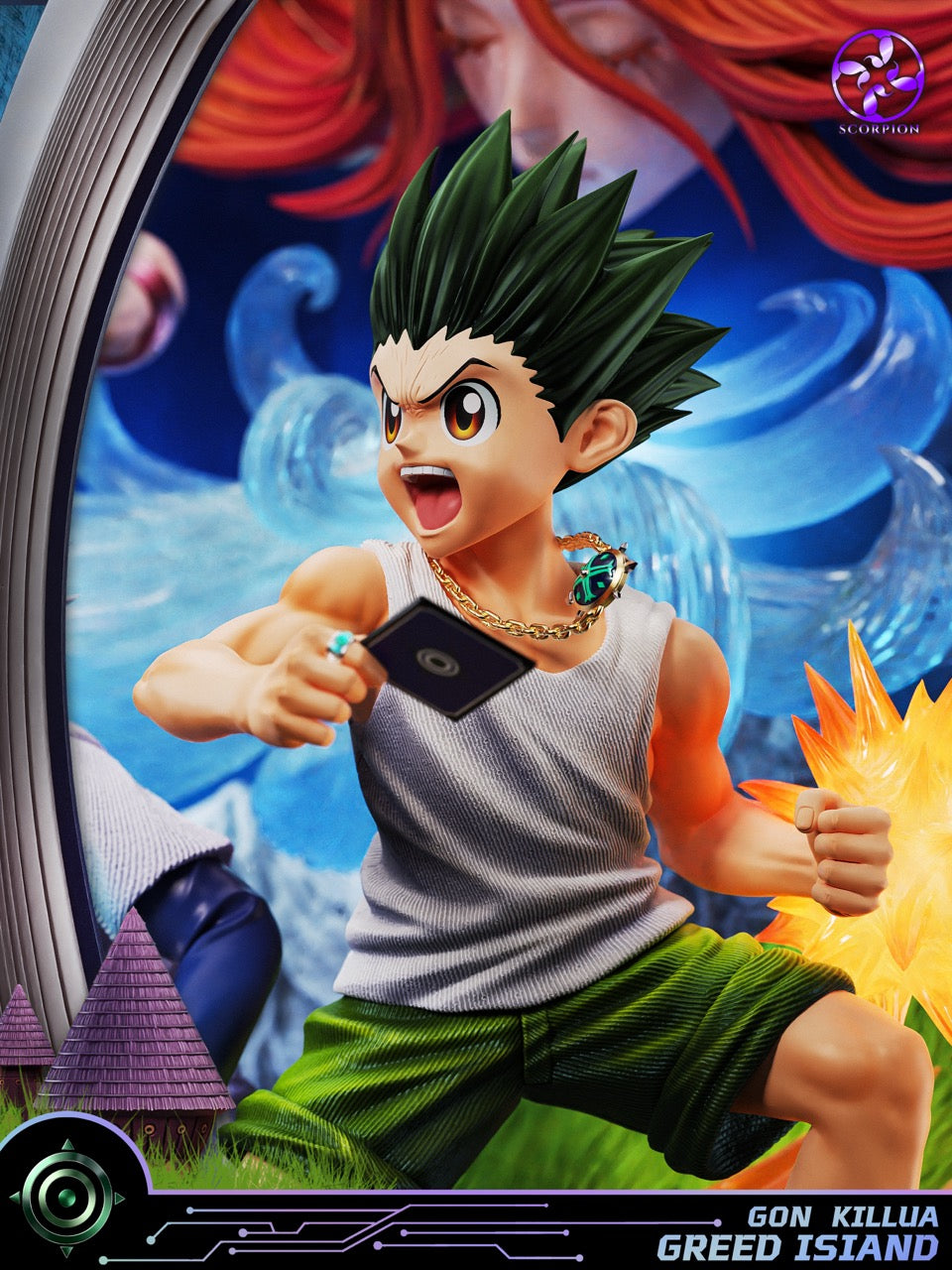 Hunter x Hunter Scorpion Studio Greed Island Arc Gon Frecss x