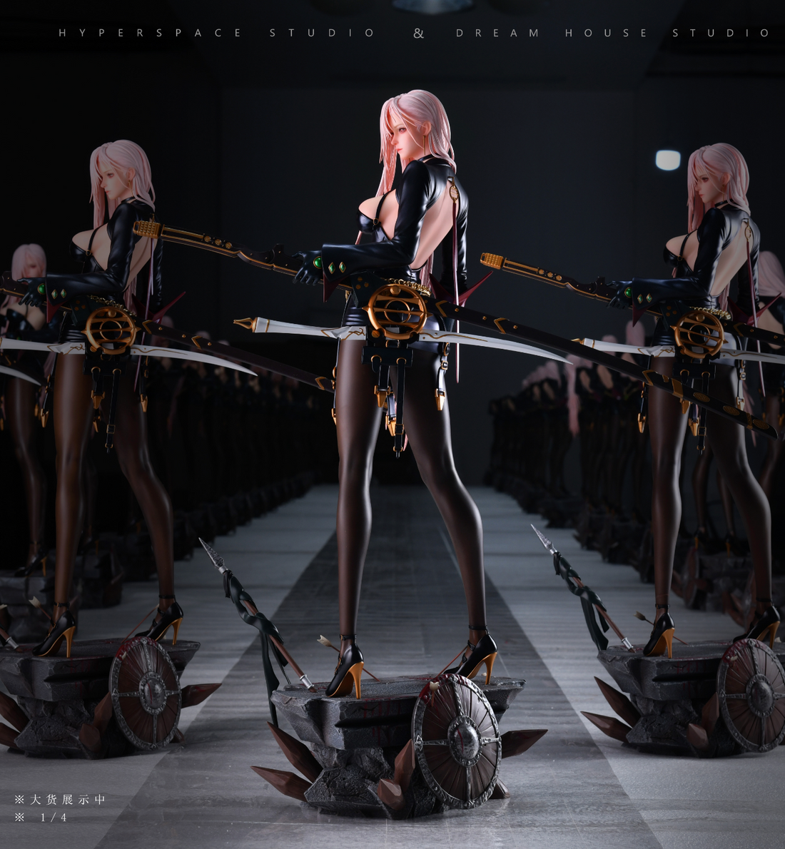 Dungeon And Fighter Hyperspace x Dream House Studio Blade Slayer Spectre Ghost Swords Licensed Resin Statue