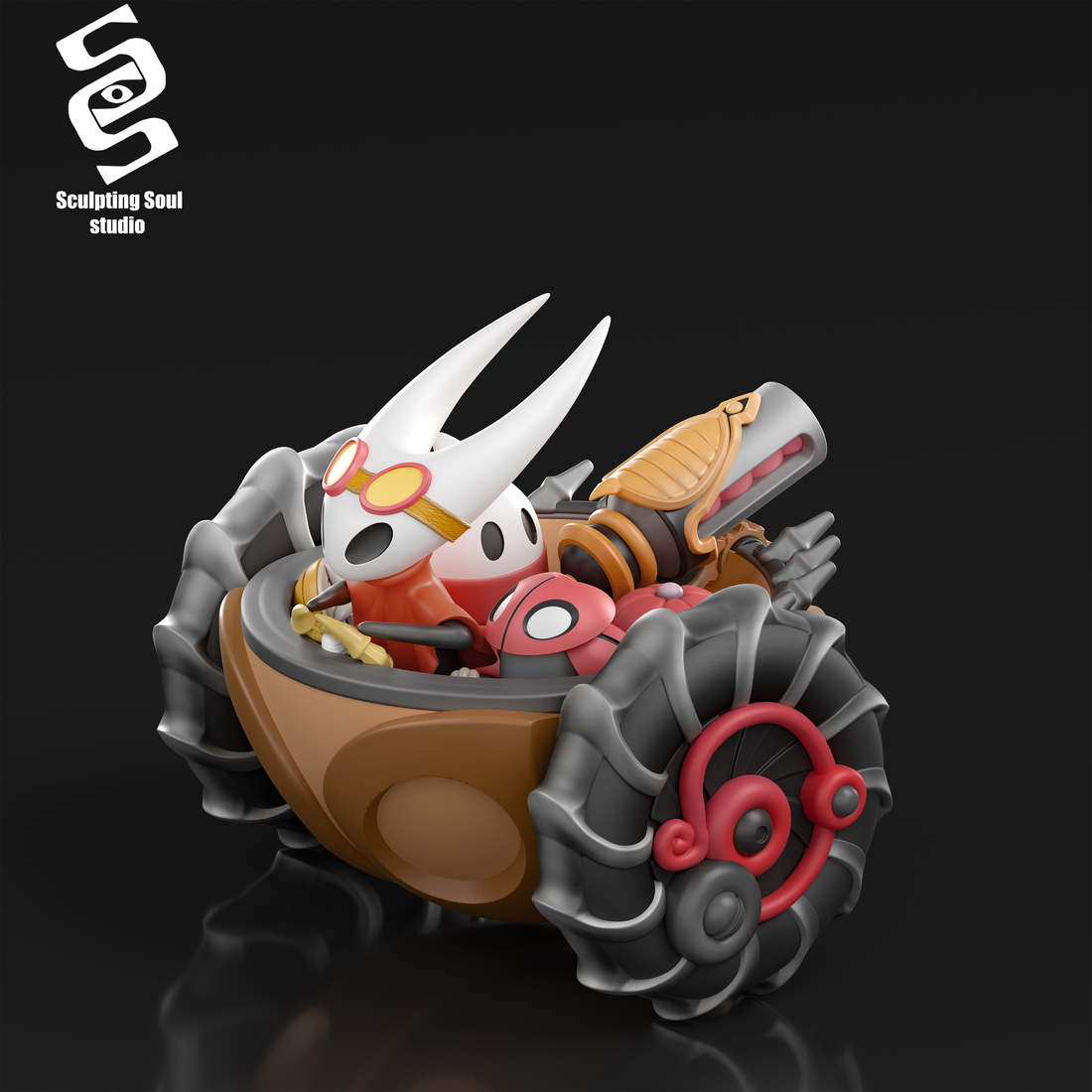 Hollow Knight Silksong Sculpting Soul Studio Rescuing Pilbloom Mechanic Hornet