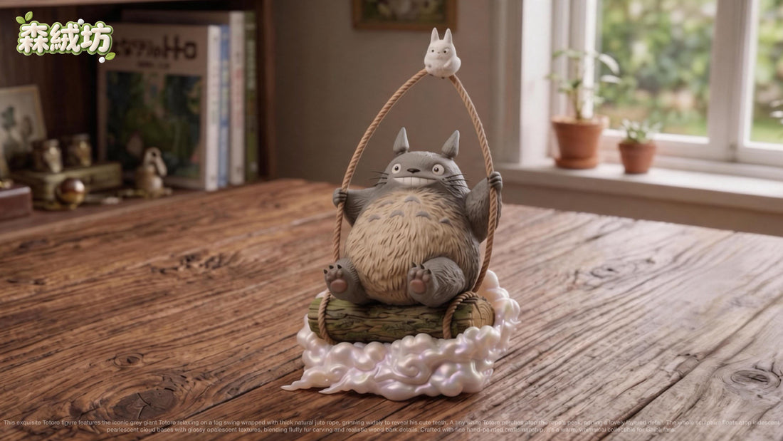 My Neighbor Totoro SenRongFang Studio Totoro on a Swing