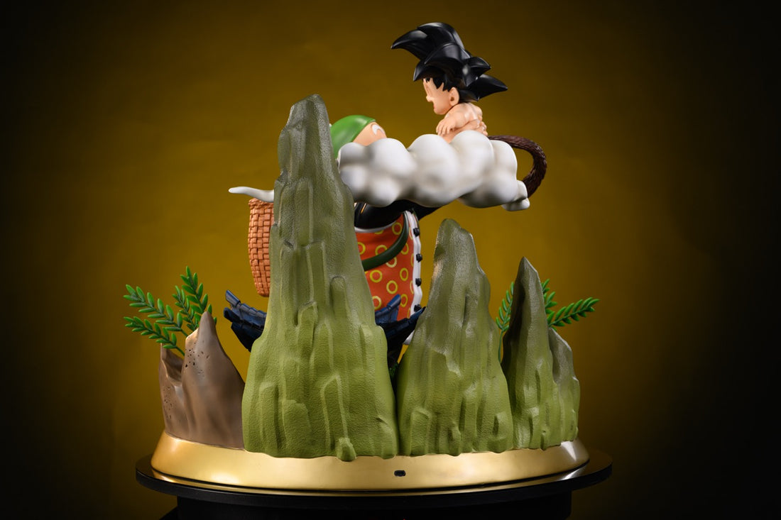 Dragon Ball Singularity Studio Kid Goku x Grandpa Gohan
