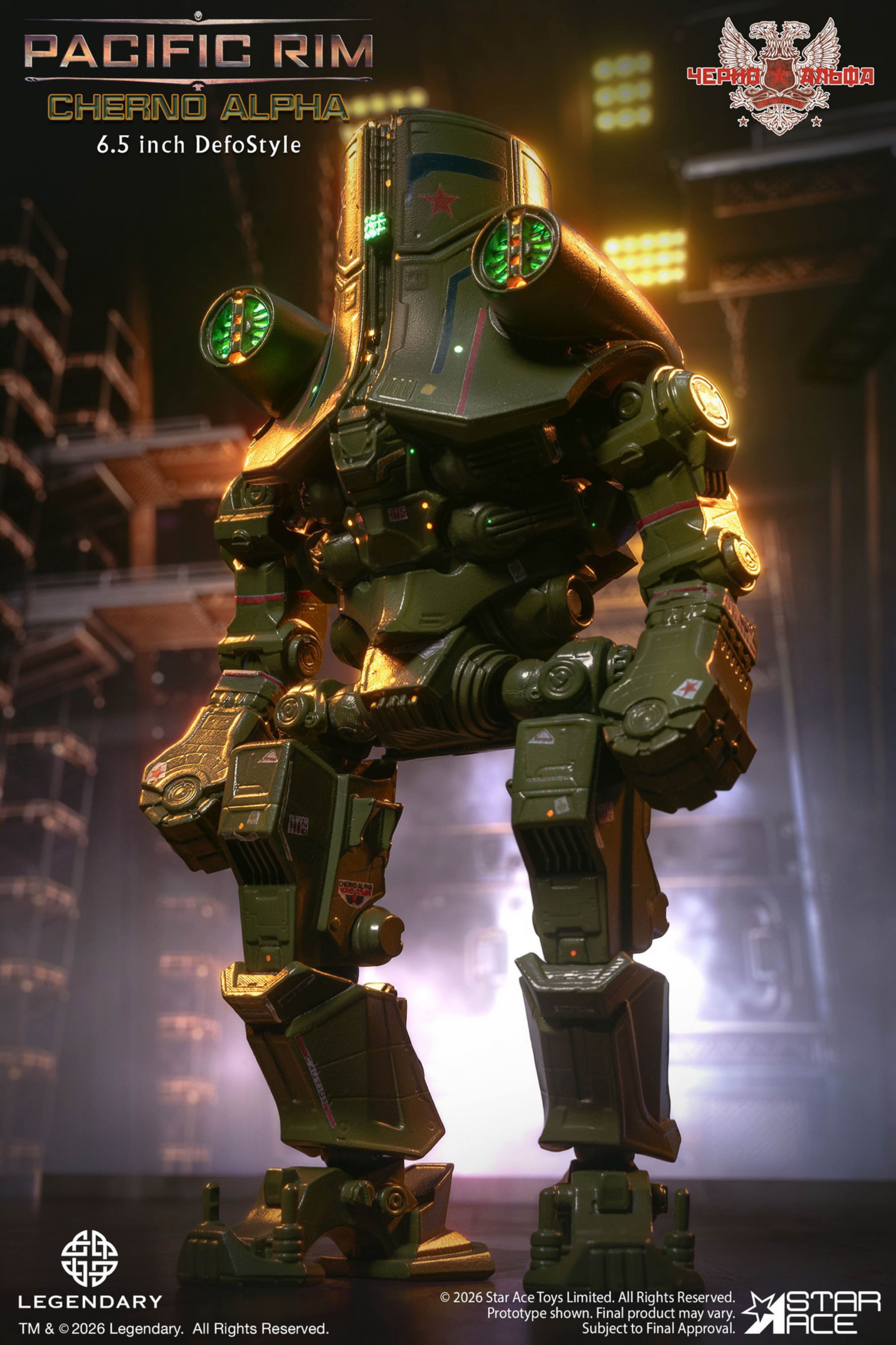 Pacific Rim Star Ace Toys DefoStyle Cherno Alpha – ClubHouse Statues