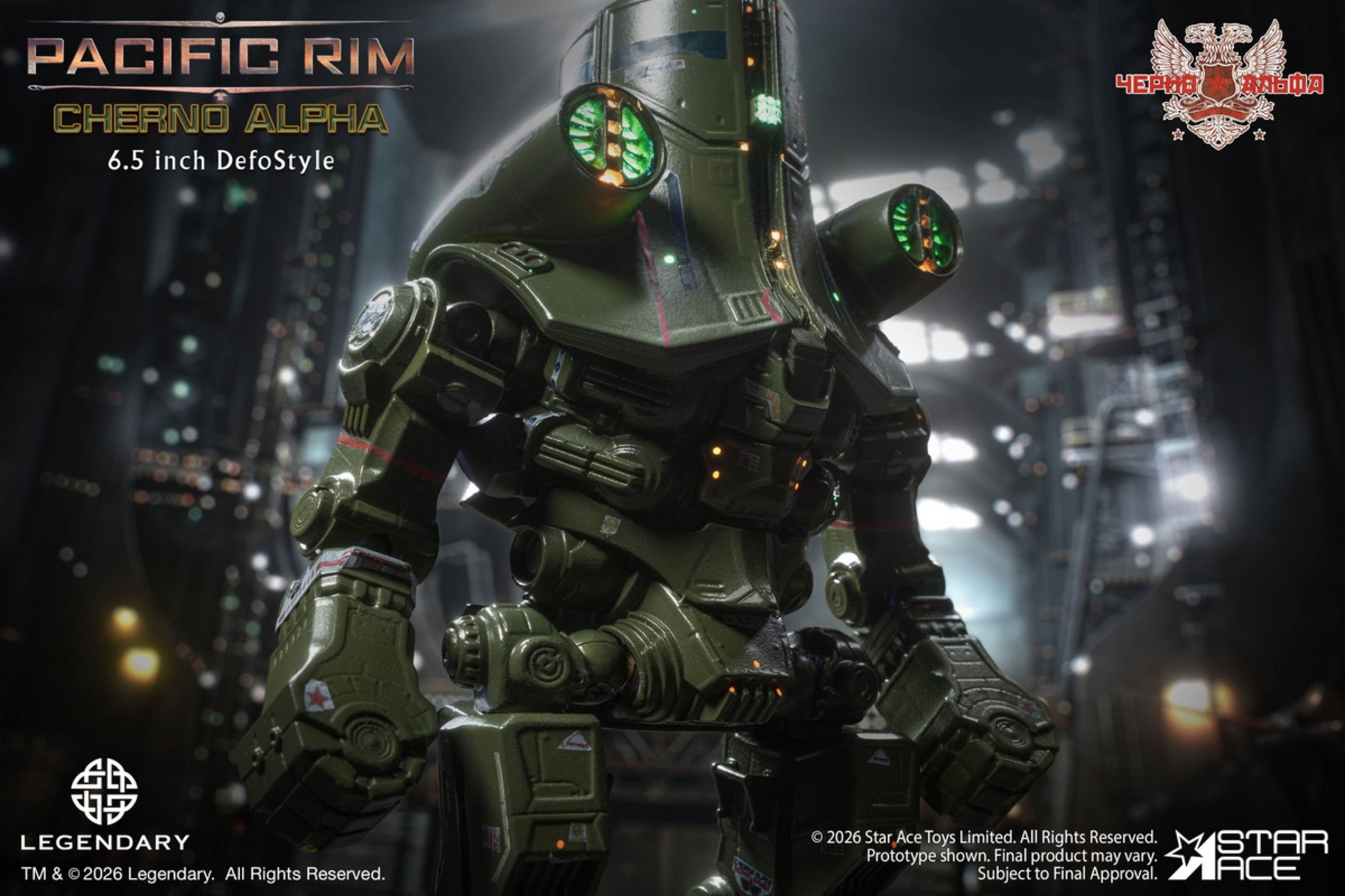Pacific Rim Star Ace Toys DefoStyle Cherno Alpha – ClubHouse Statues