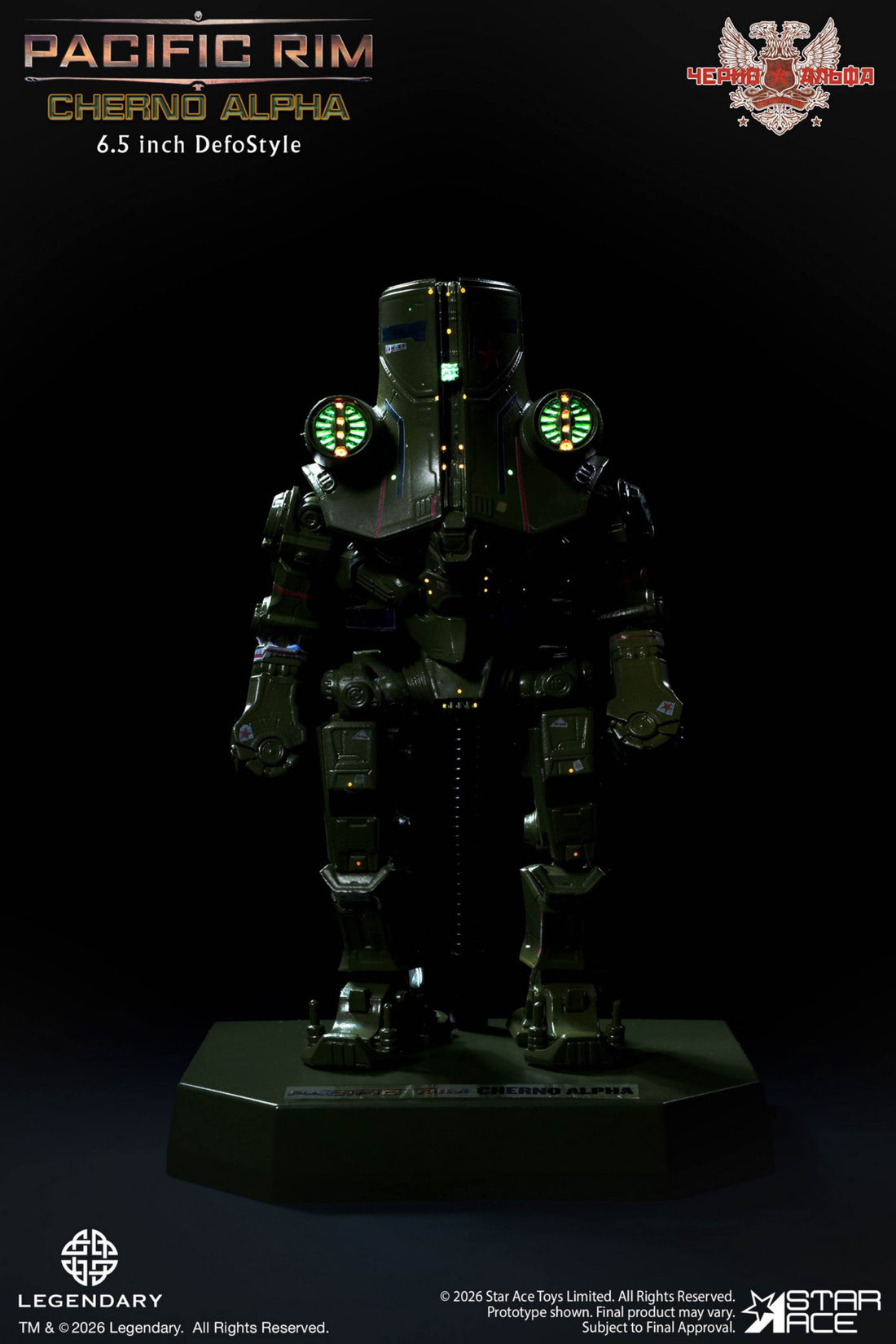 Pacific Rim Star Ace Toys DefoStyle Cherno Alpha