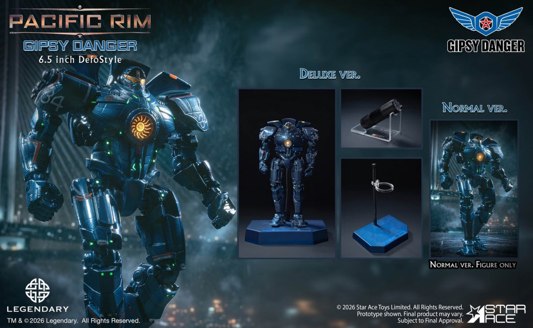 Pacific Rim Star Ace Toys DefoStyle Gipsy Danger