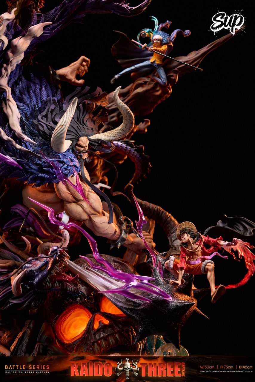 One Piece Sup Studio Kaido Vs Luffy x Law x Kid