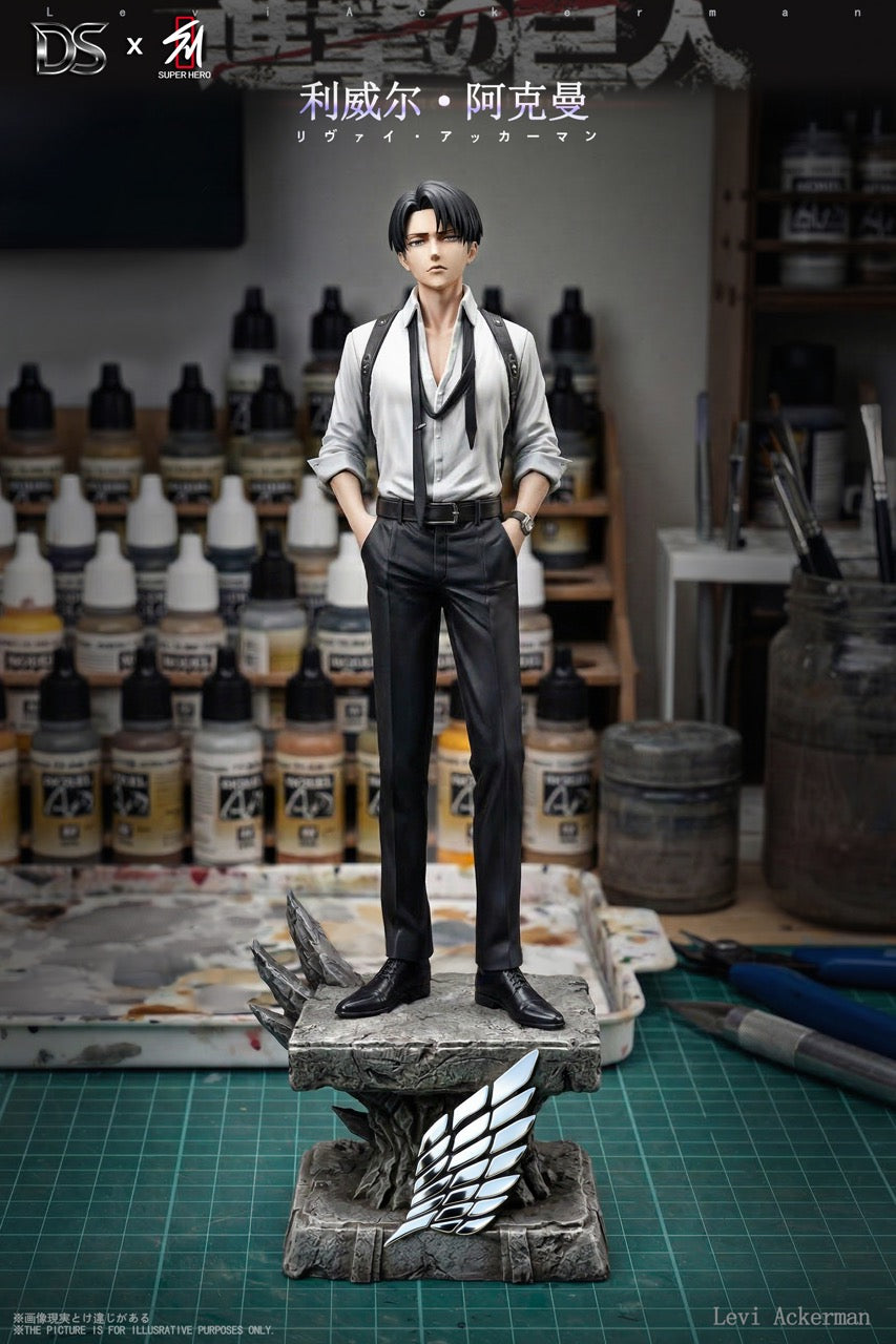 Attack On Titan DS Studio x Super Hero Studio Levi Ackerman Resin Statue