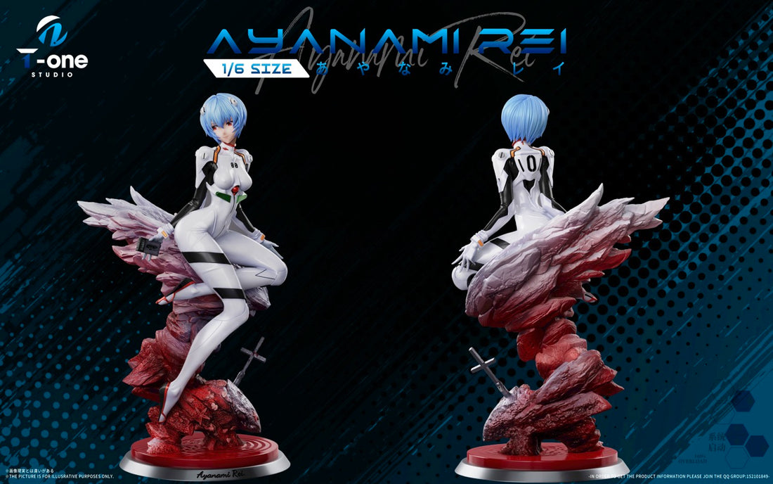 Neon Genesis Evangelion T One Studio Ayanami Rei Resin Statue