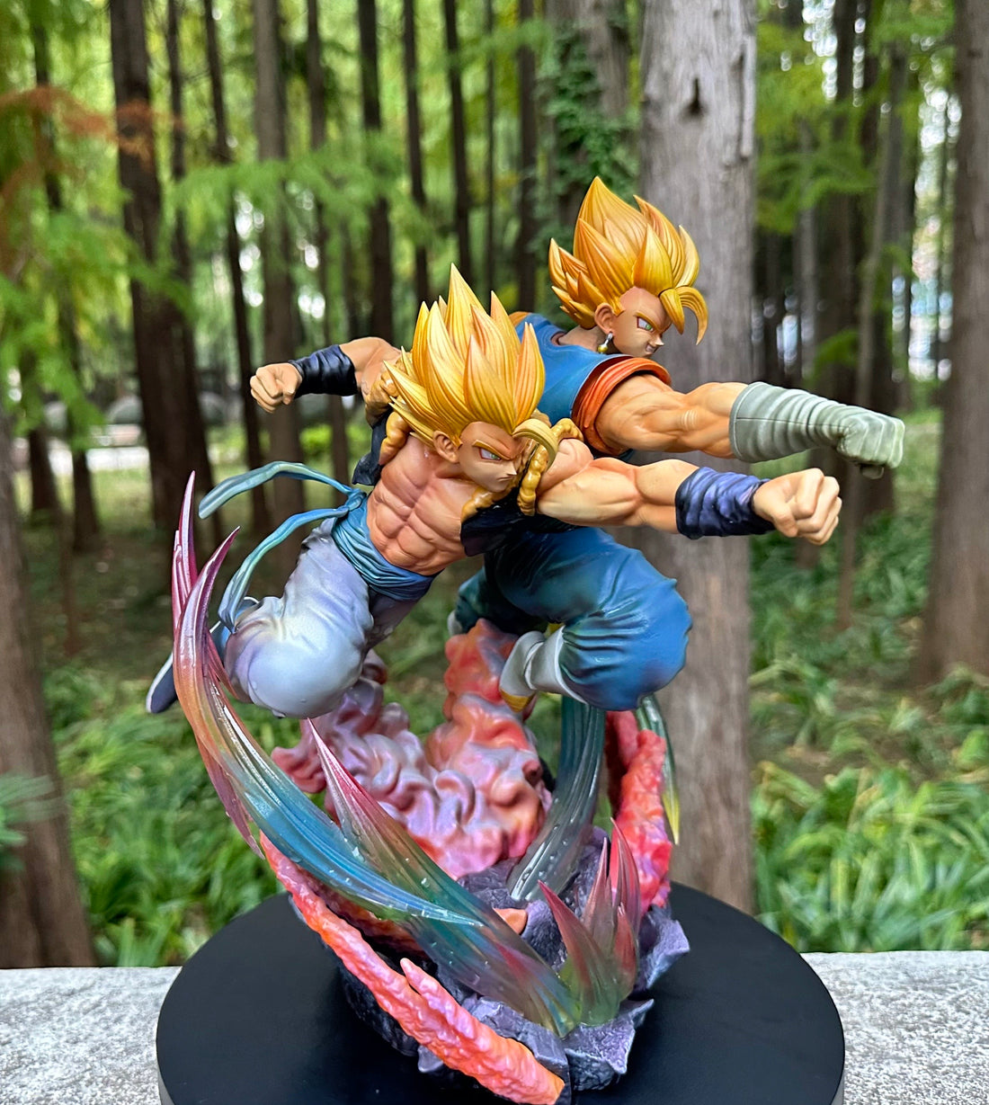 Dragon Ball TG Studio Vegito x Gogeta Resin Statue