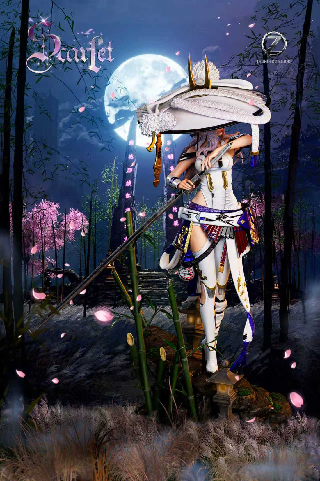 Stellar Blade Thunder Z Studio Scarlet Resin Statue