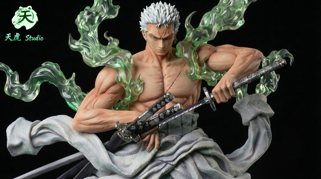 One Piece Tianhu Studio Explosive Nika Zoro Resin Statue