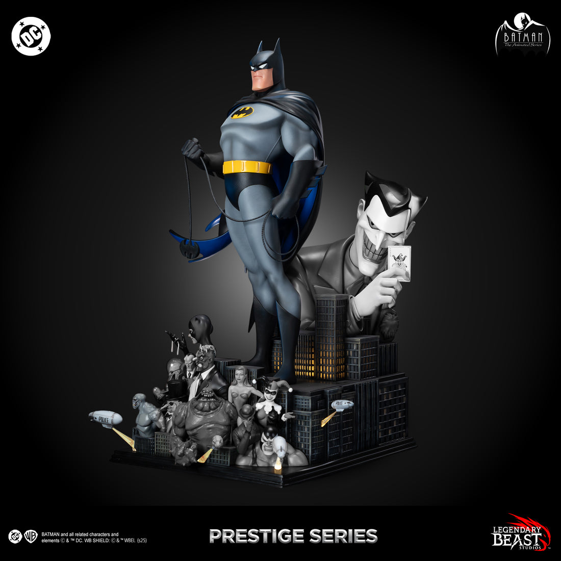 DC Batman Legendary Beast Studio The Animated Series Prestige Licensed Resin Statue
