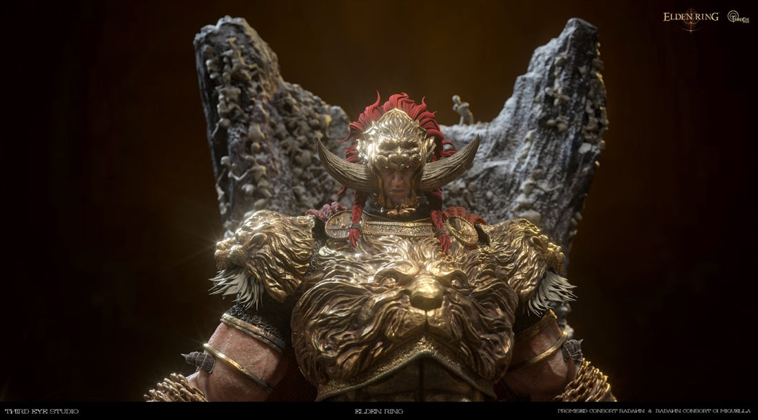 Elden Ring Third Eye Studio Promised Consort Radahn x Radahn Consort of Miquella Resin Statue