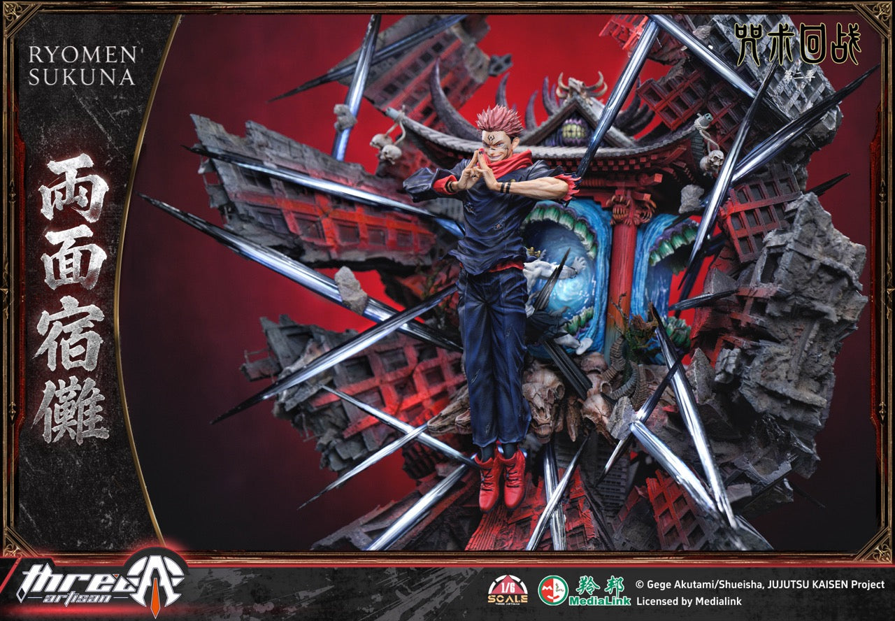 Jujutsu kaisen ThreeArtisan Studio Ryomen Sukuna – ClubHouse Statues