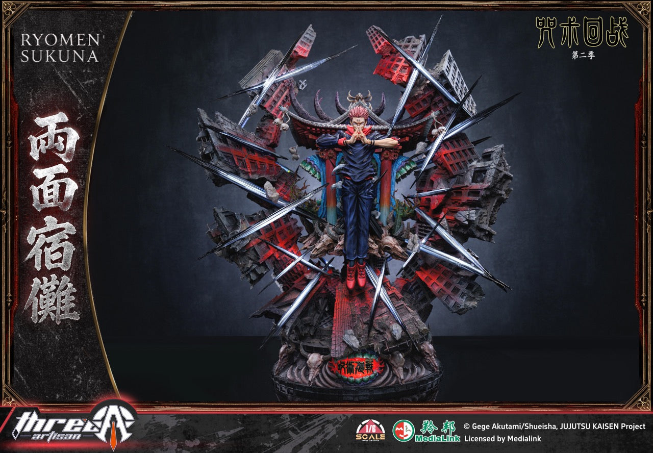 Jujutsu kaisen ThreeArtisan Studio Ryomen Sukuna – ClubHouse Statues