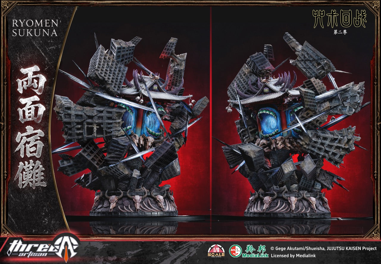 Jujutsu kaisen ThreeArtisan Studio Ryomen Sukuna – ClubHouse Statues