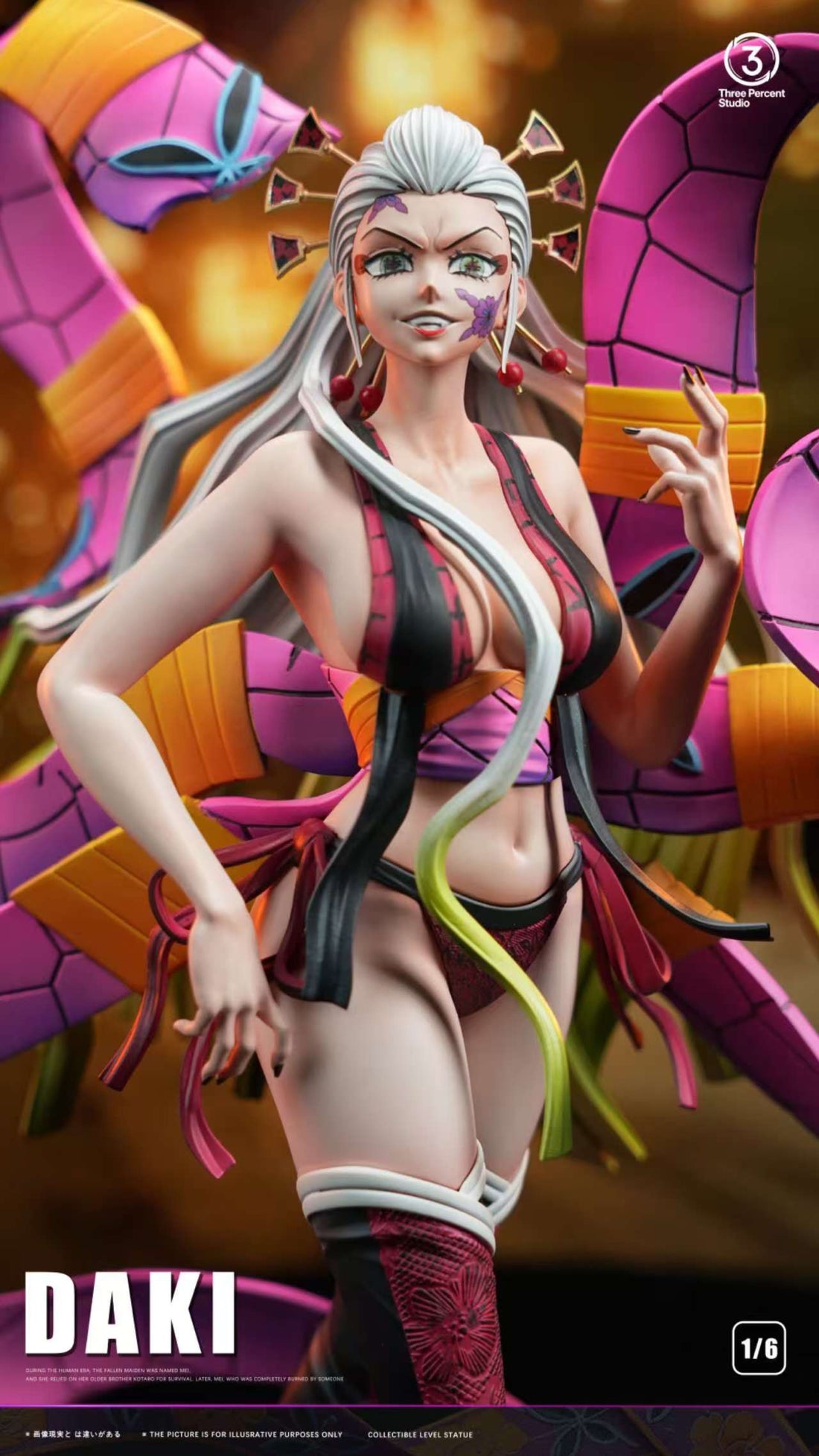 Demon Slayer Three Percent Studio Daki