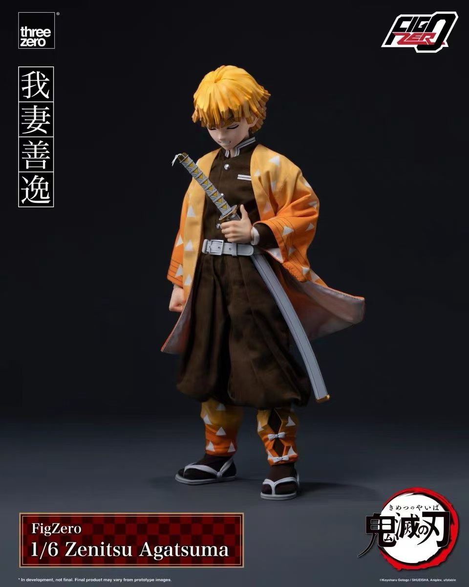 Demon Slayer Threezero X FigZero Studio Zenitsu Agatsuma