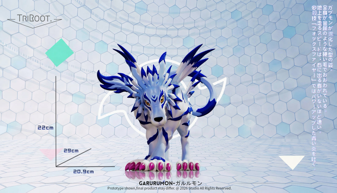 Digimon TriROOT Studio Garurumon