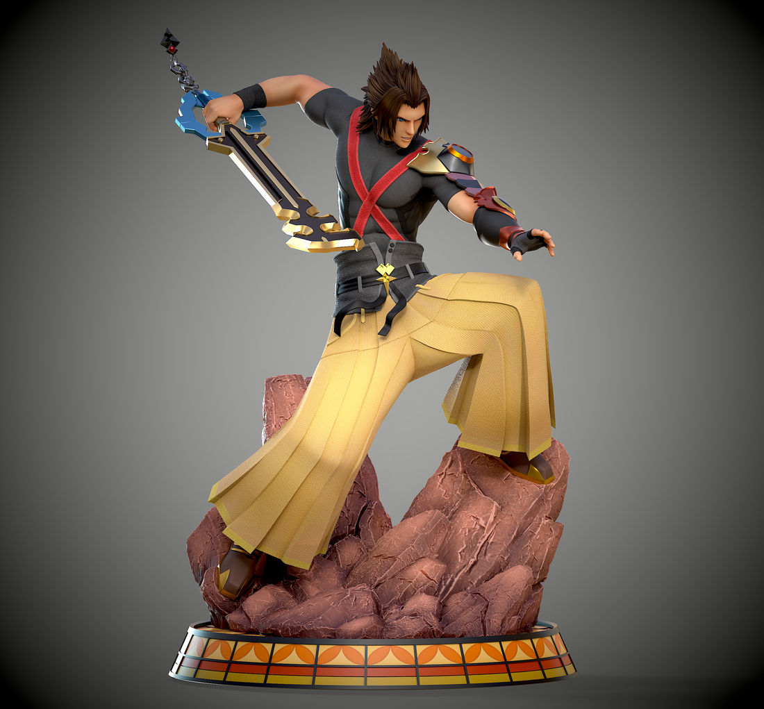 Kingdom Hearts Black Swan Collectibles Studio Terra