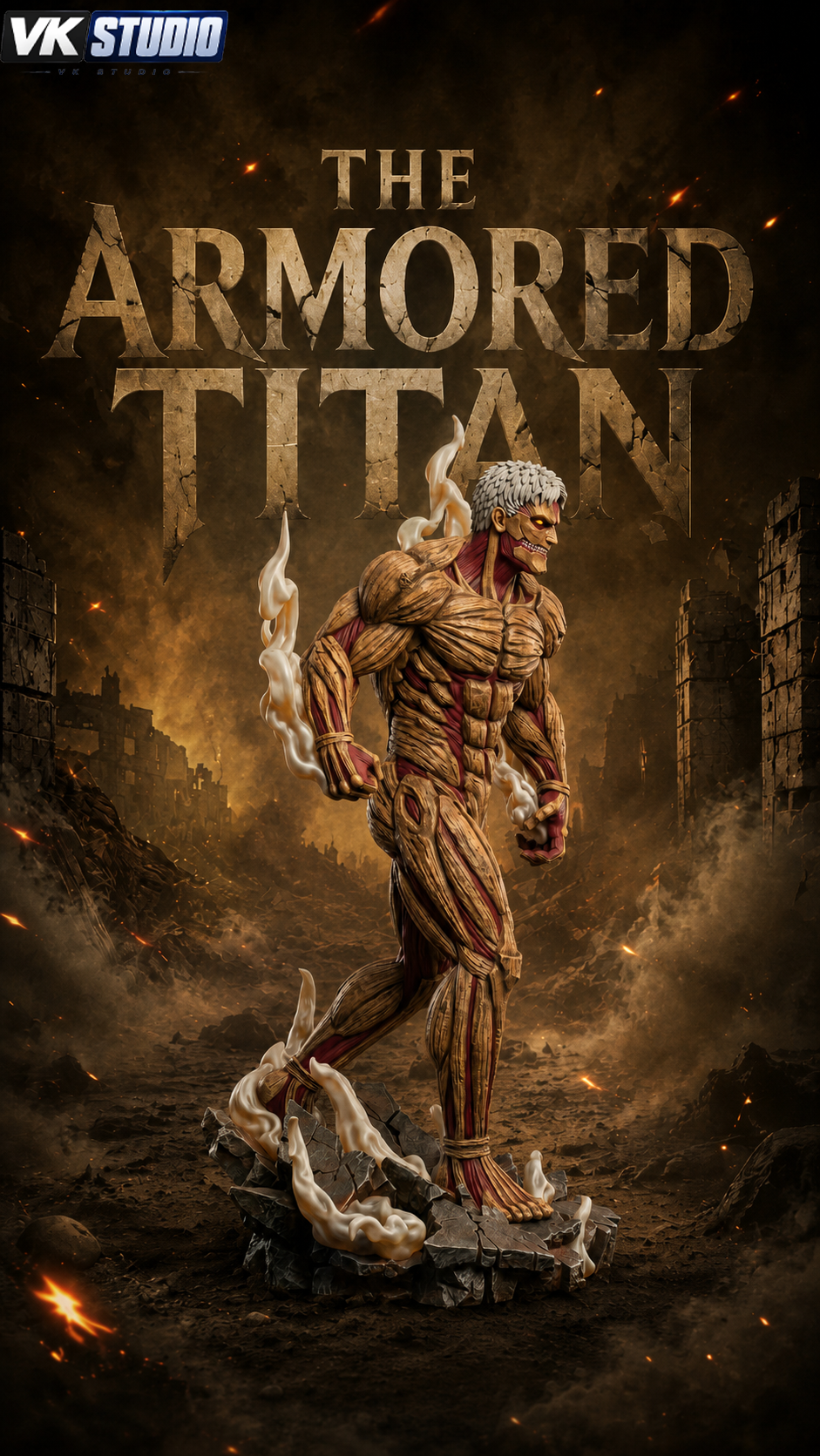 Attack On Titan VK Studio The Armored Titan Reiner Braun