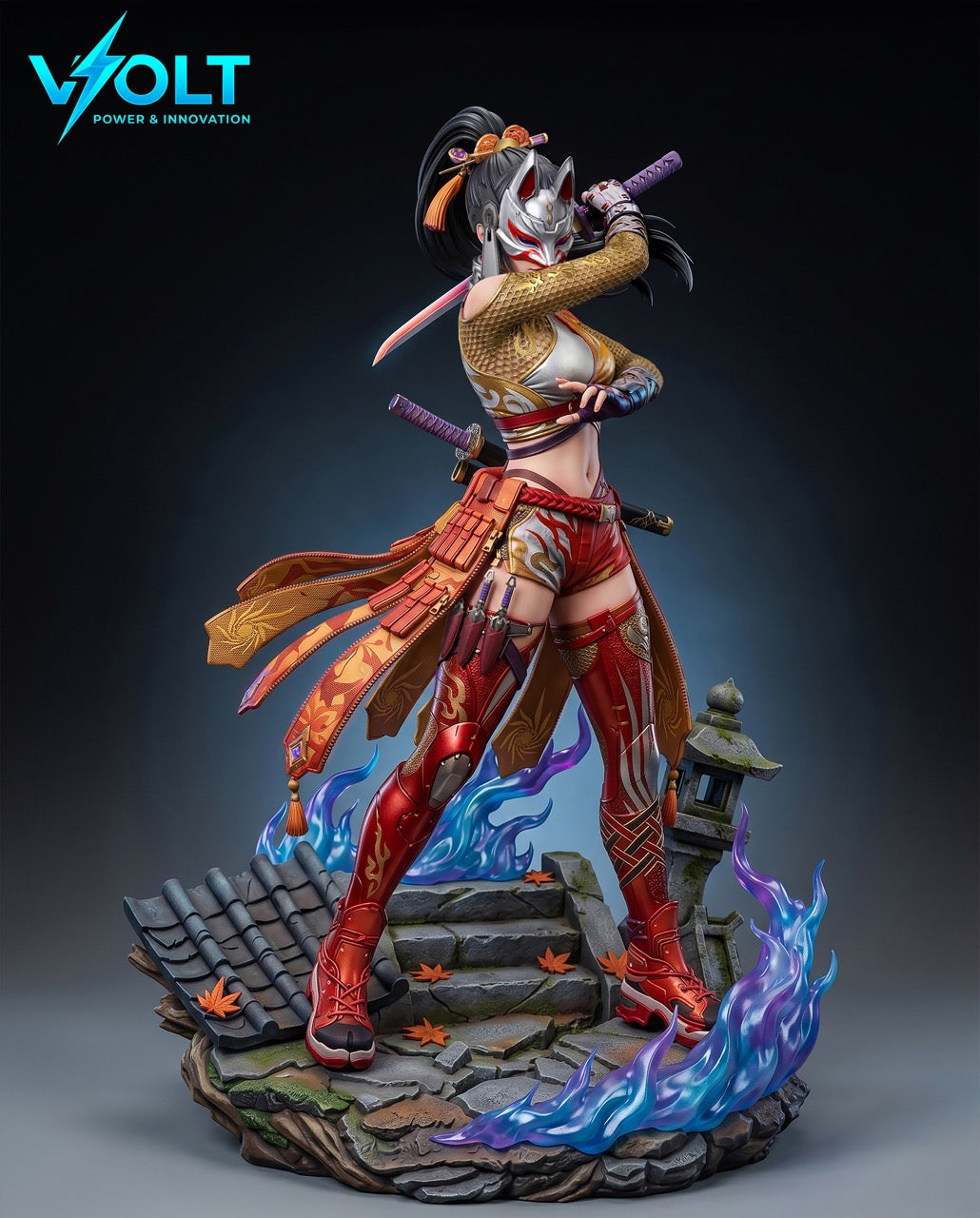 Tekken VOLT Studio Kunimitsu – ClubHouse Statues