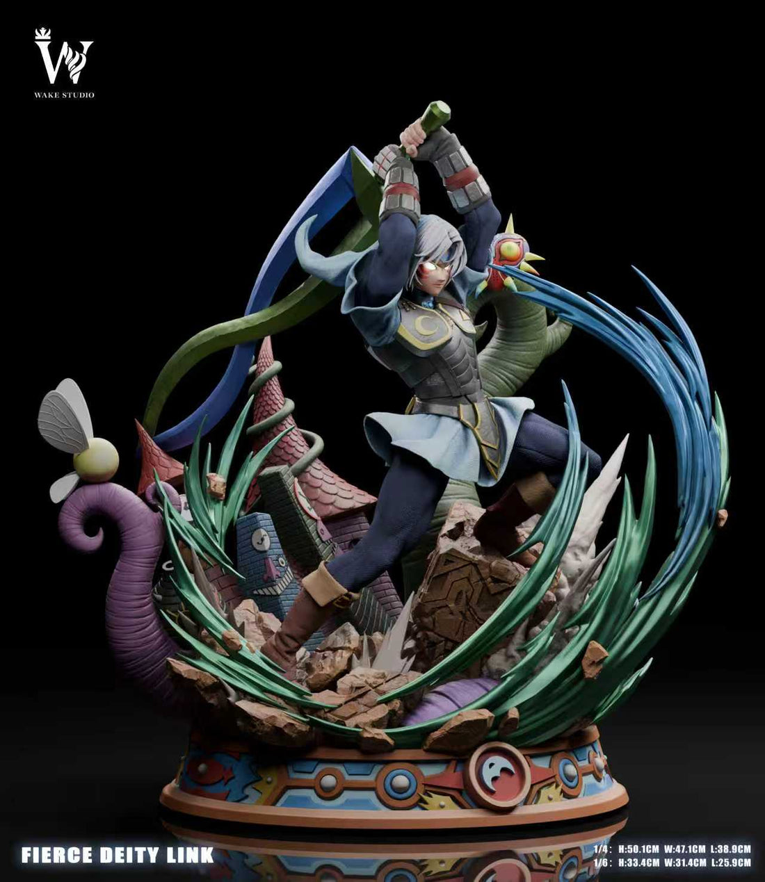 The Legend Of Zelda Wake Studio Fierce Deity Link V2 Resin Statue