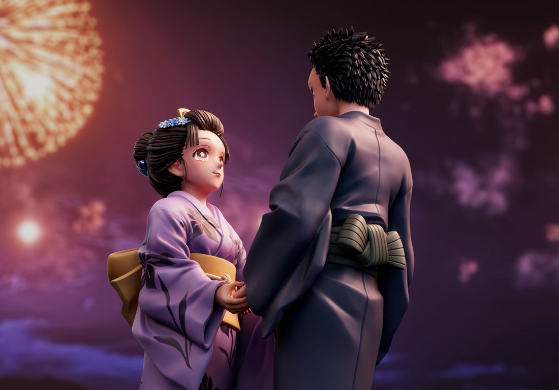 Demon Slayer Wawa Studio Komaji x Koyuki Resin Statue