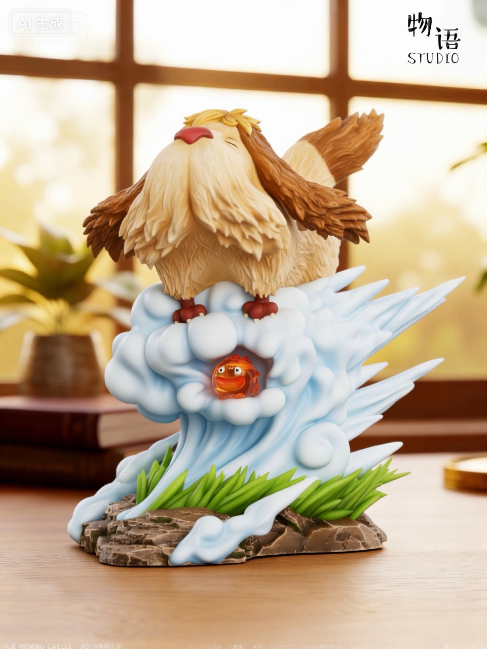 Howls Moving Castle Wu Yu Studio Hin Calcifer
