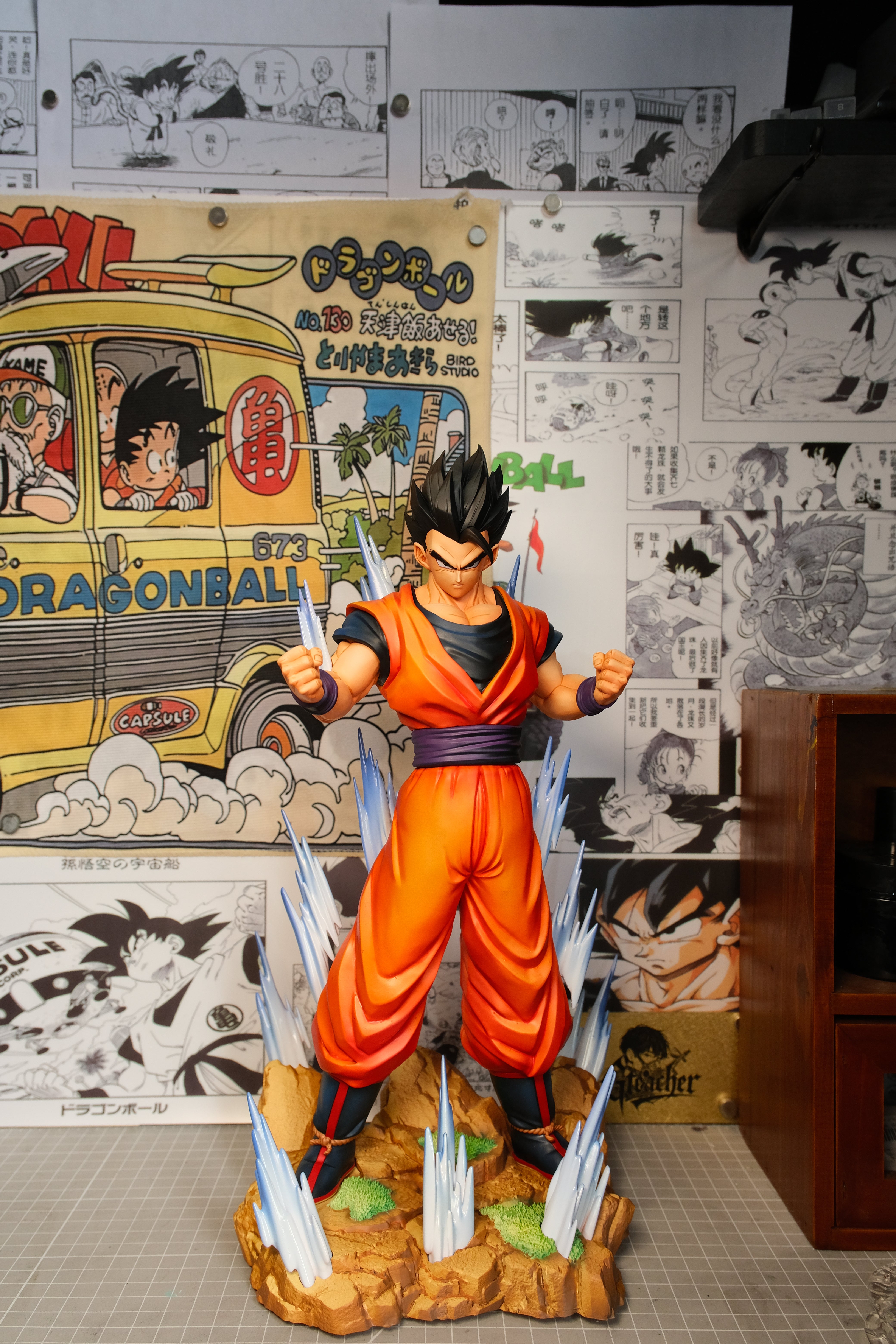 Dragon Ball XD Creations Mystic Gohan Resin Statue – ClubHouse Statues