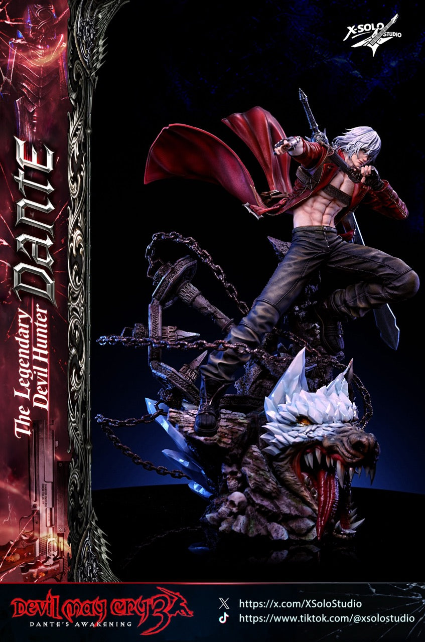 Devil May X SOLO Studio Cry 3 Dante Resin Statue