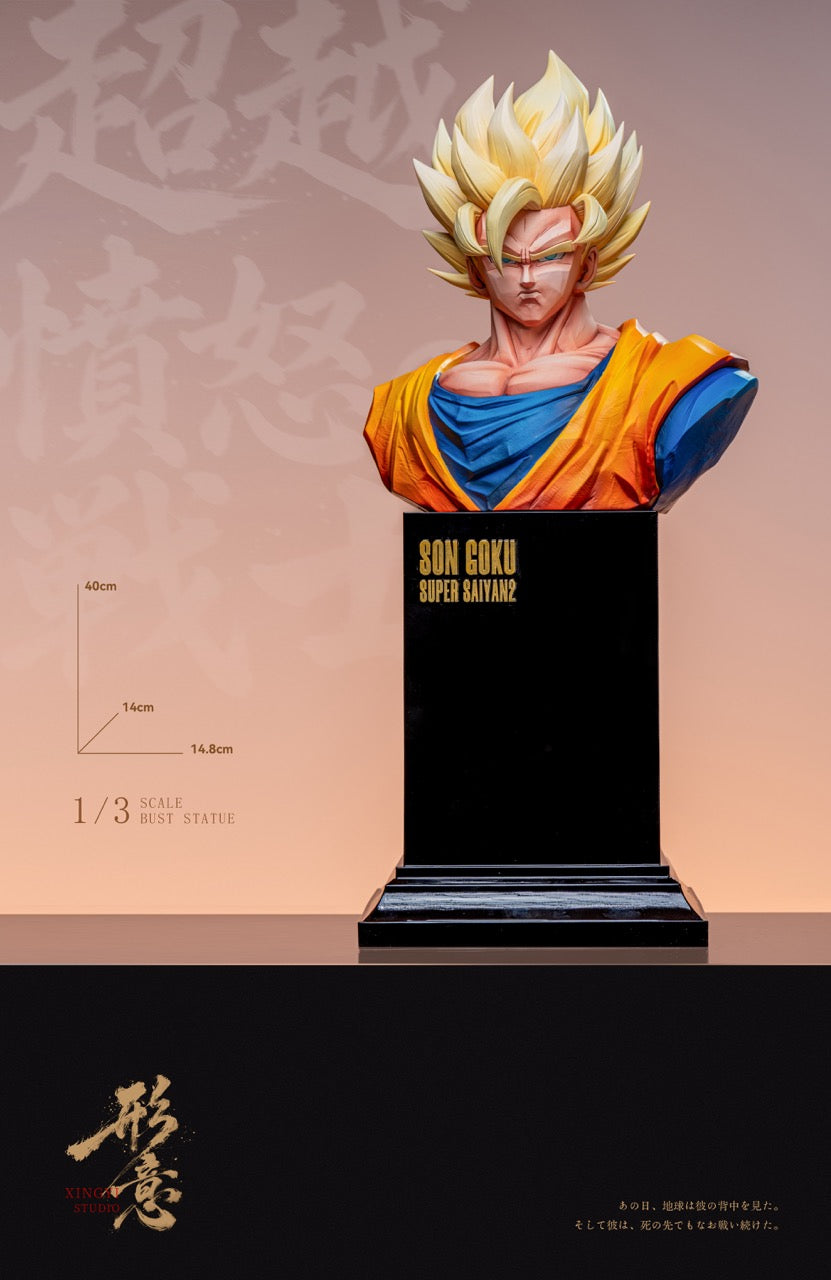 Dragon Ball Xingyi Studio Super Saiyan 2 Son Goku Bust