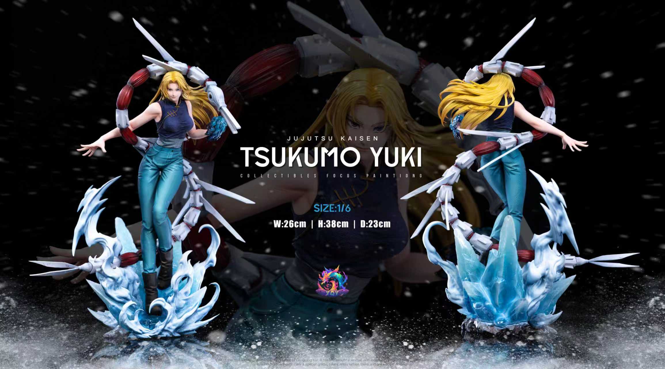 Jujutsu Kaisen YQY Studio Tsukumo Yuki – ClubHouse Statues