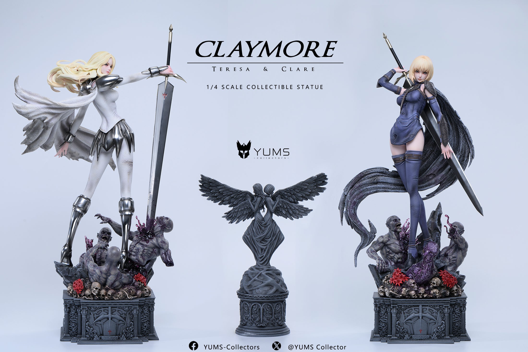 Claymore YUMS Collectors Teresa x Clare – ClubHouse Statues