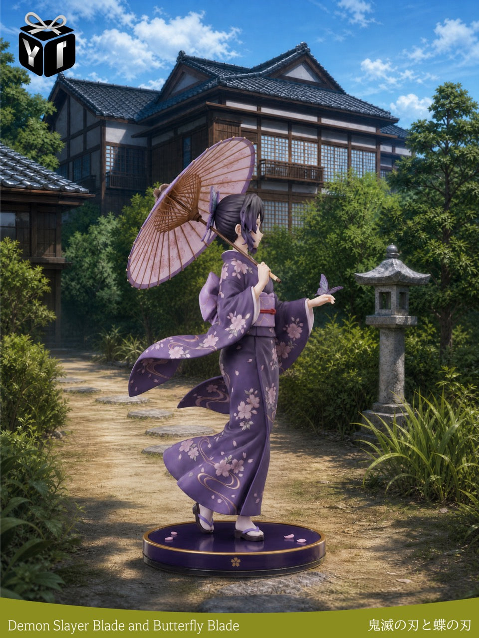 Demon Slayer Yi Studio Shinobu Kocho Kimono