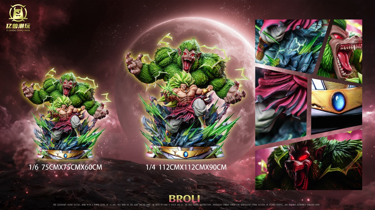Dragon Ball Yi Shou Studio Broly x Ozaru – ClubHouse Statues