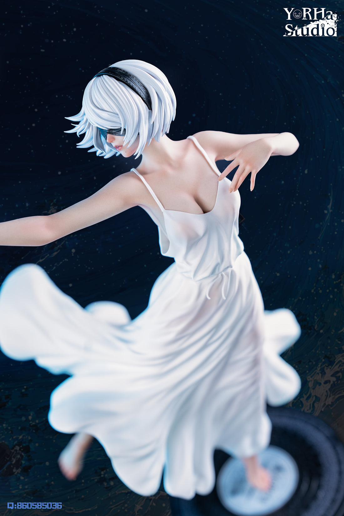 NieR Automata YorHa Studio 2B Resin Statue