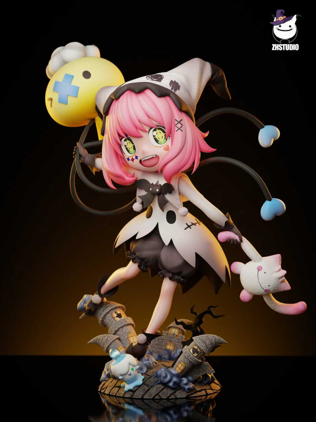 Spy x Family ZH Studio Halloween Girl Anya V2 Resin Statue