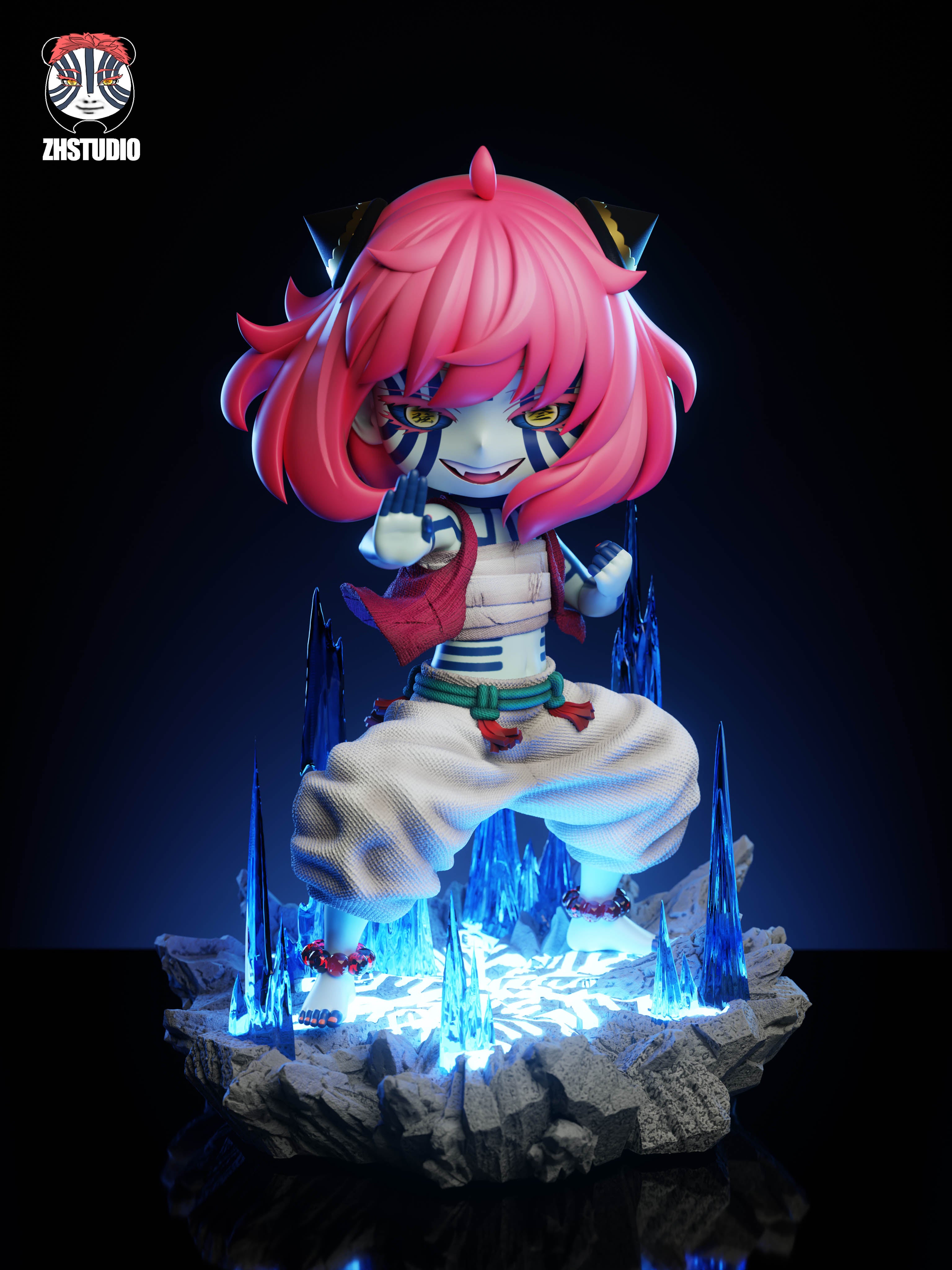Spy x Family ZH Studio Anya Cos Akaza Resin Statue – ClubHouse Statues