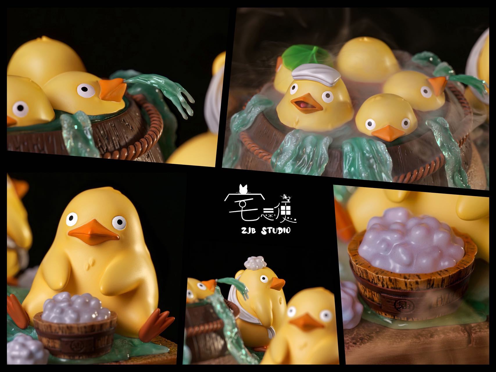 Spirited Away ZJB Studio Little Yellow Duck Bathing – ClubHouse
