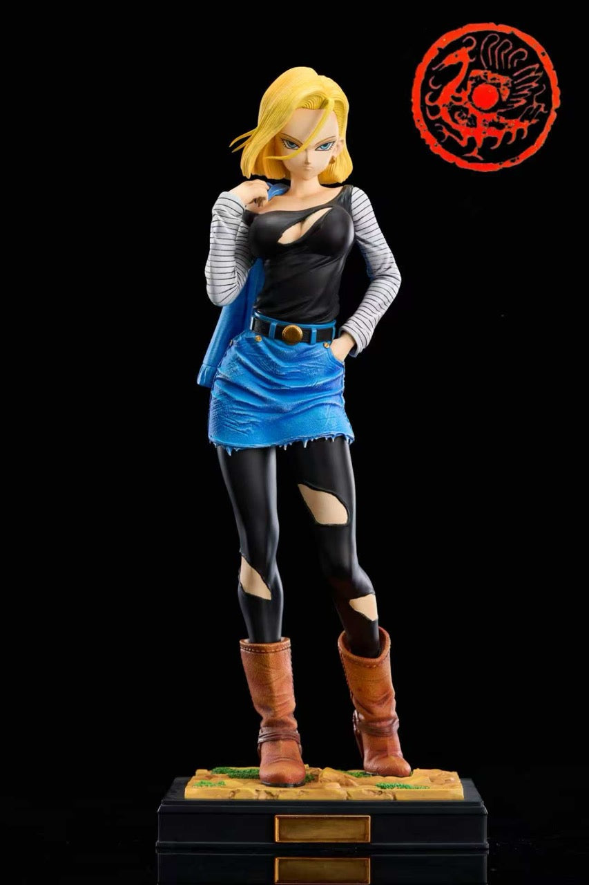 Dragon Ball ZQ Studio Android 18 C18 Resin Statue – ClubHouse Statues