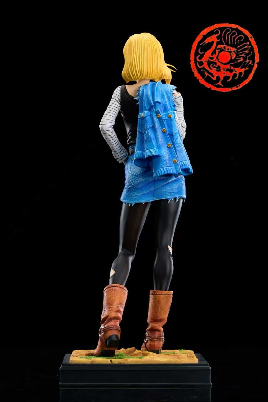 Dragon Ball ZQ Studio Android 18 C18 Resin Statue