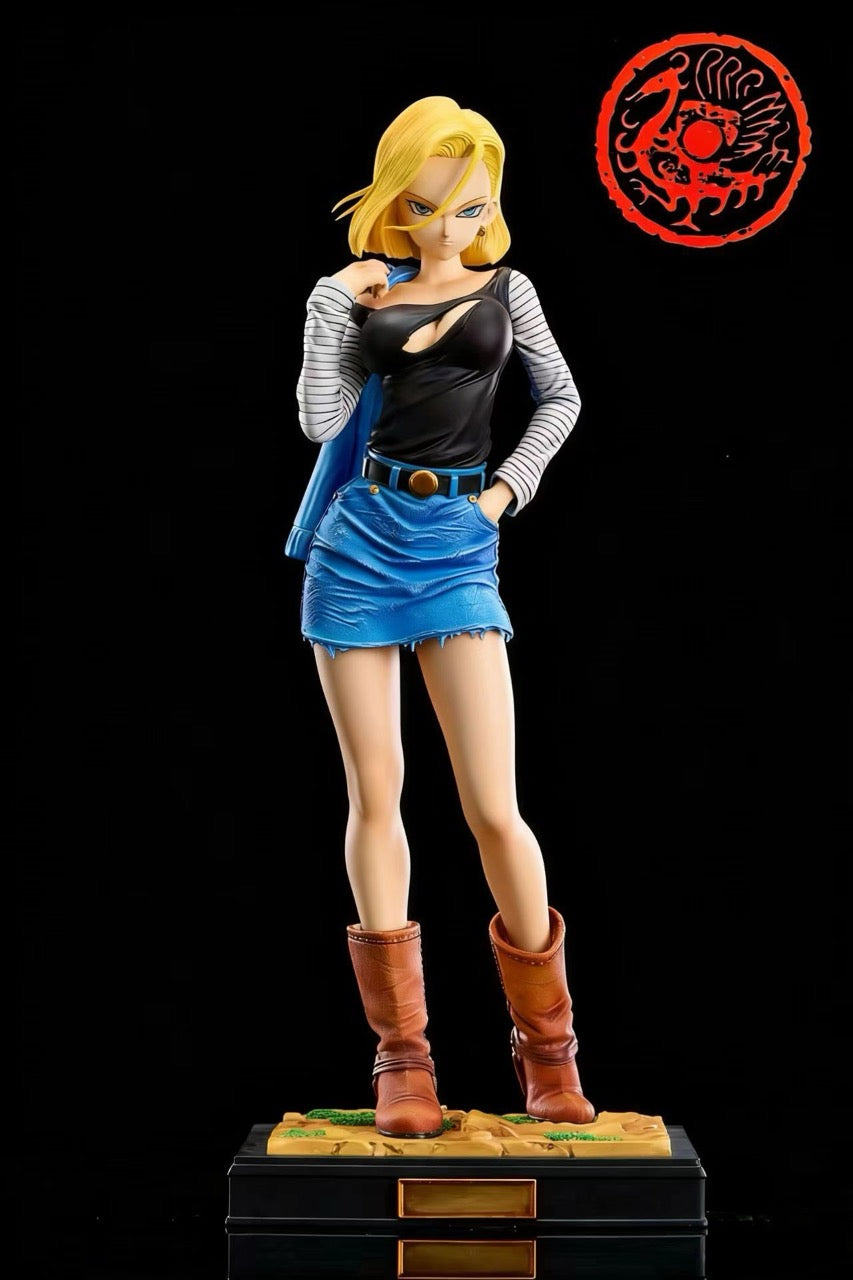 Dragon Ball ZQ Studio Android 18 C18 Resin Statue – ClubHouse Statues